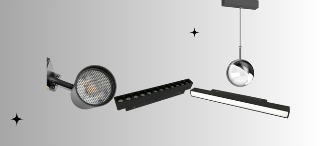 Magnetic track lighting Magnetic track lighting