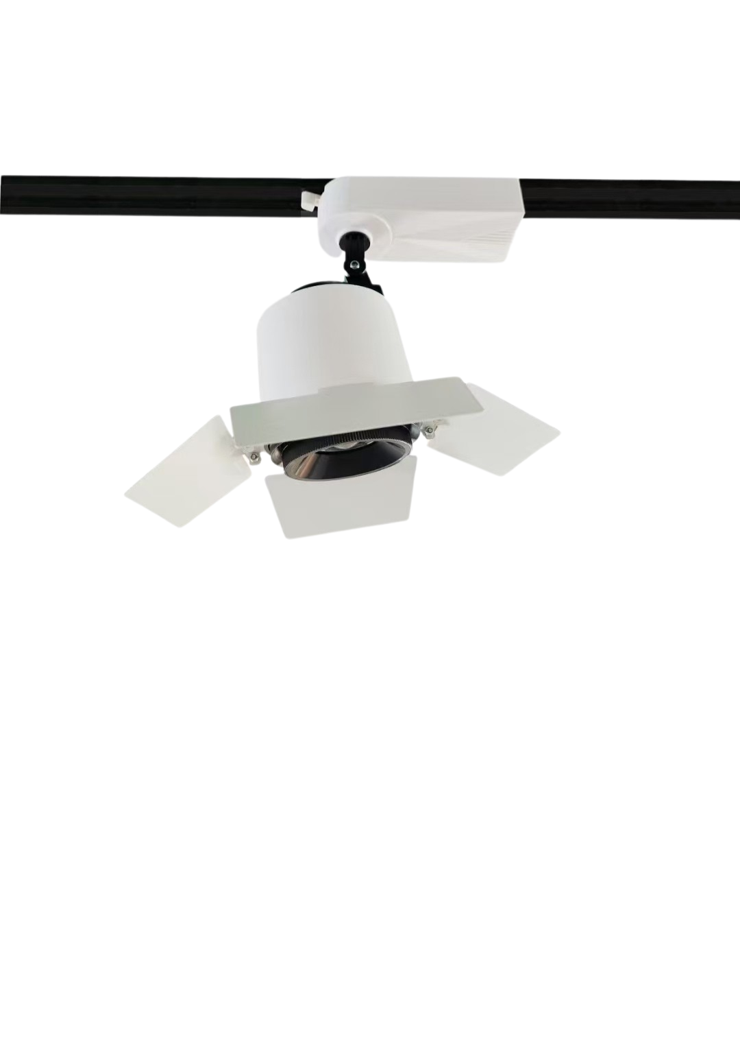 Dual CCT Zoom Track Light - 30W, Smart Remote Control, Adjustable Beam Angle, High CRI >90