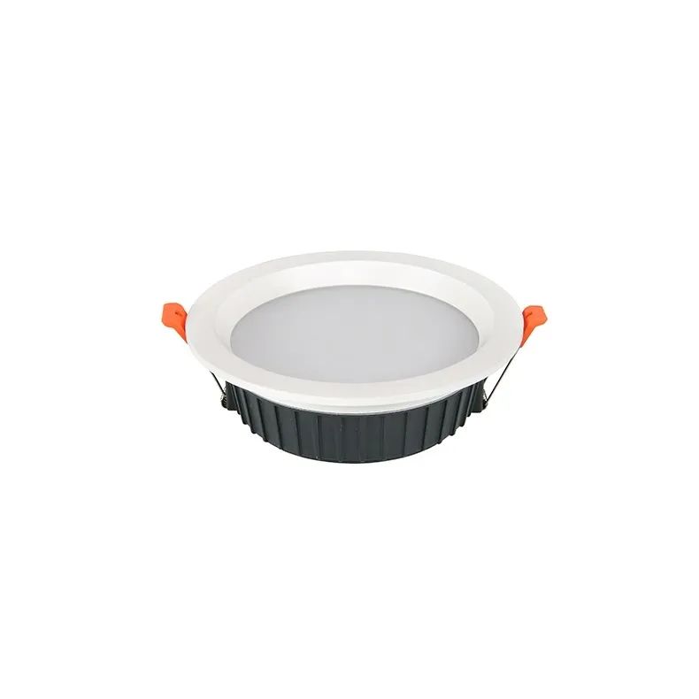  9W SMD surface mount downlight 90mm hole 105° wide-angle LED ultra-thin recessed downlight 3000K/4000K/6000K three-color optional commercial and household ceiling spotlight