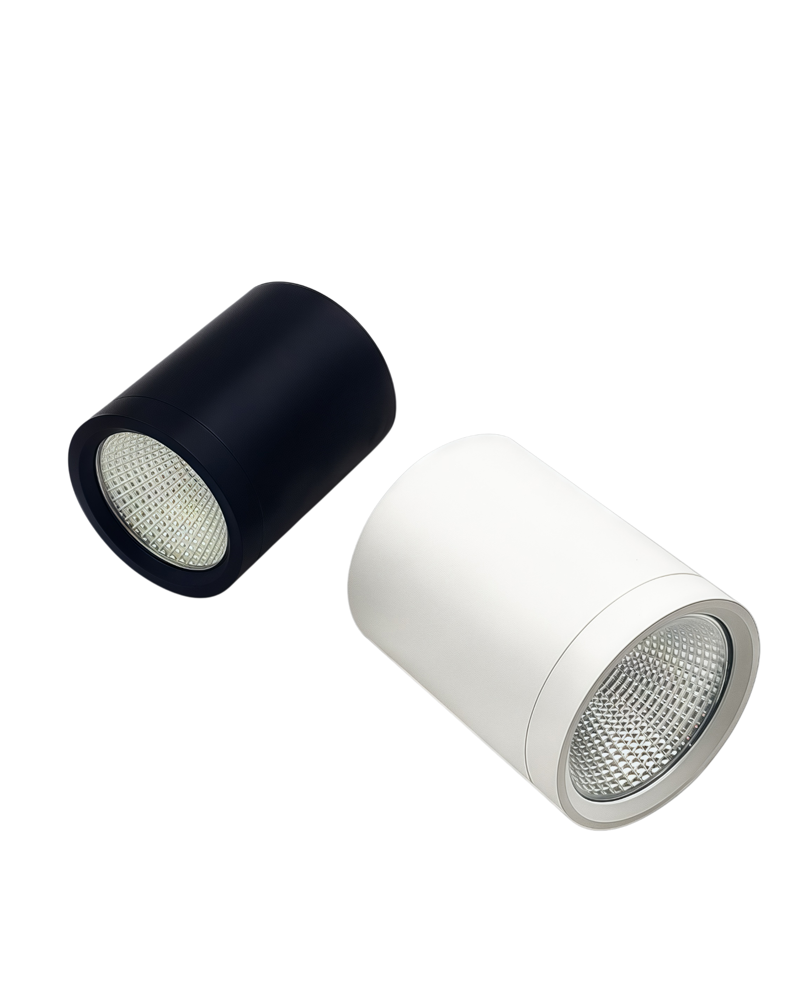 IP65 Waterproof Surface-Mounted Downlight 10W - High CRI>90, 1-10V Dimming, Tempered   for Indoor/Outdoor Use